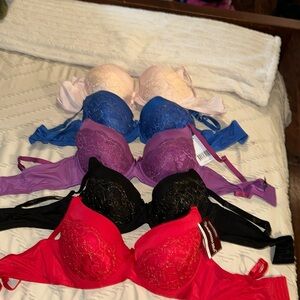 Fashion Underwear Bra Bundle - 36C - Lace detail- Never Worn